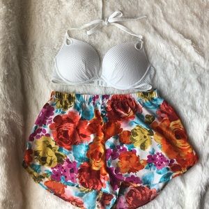 VS white Mesh halter top